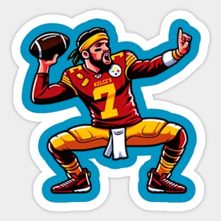 Jason Kelce Style Sticker